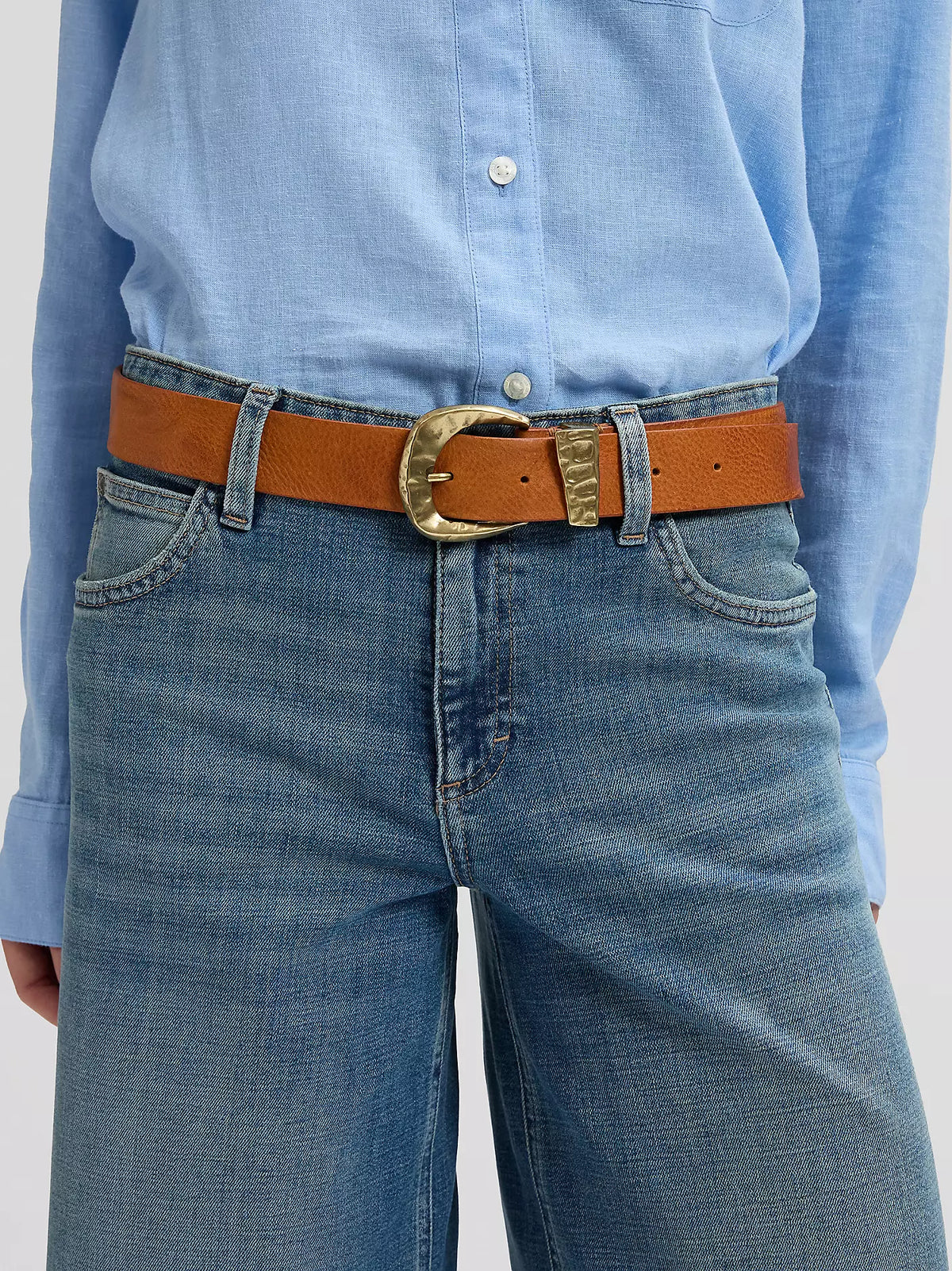 DAMSKI PASEK LEE BOHO BELT TAN 112379705