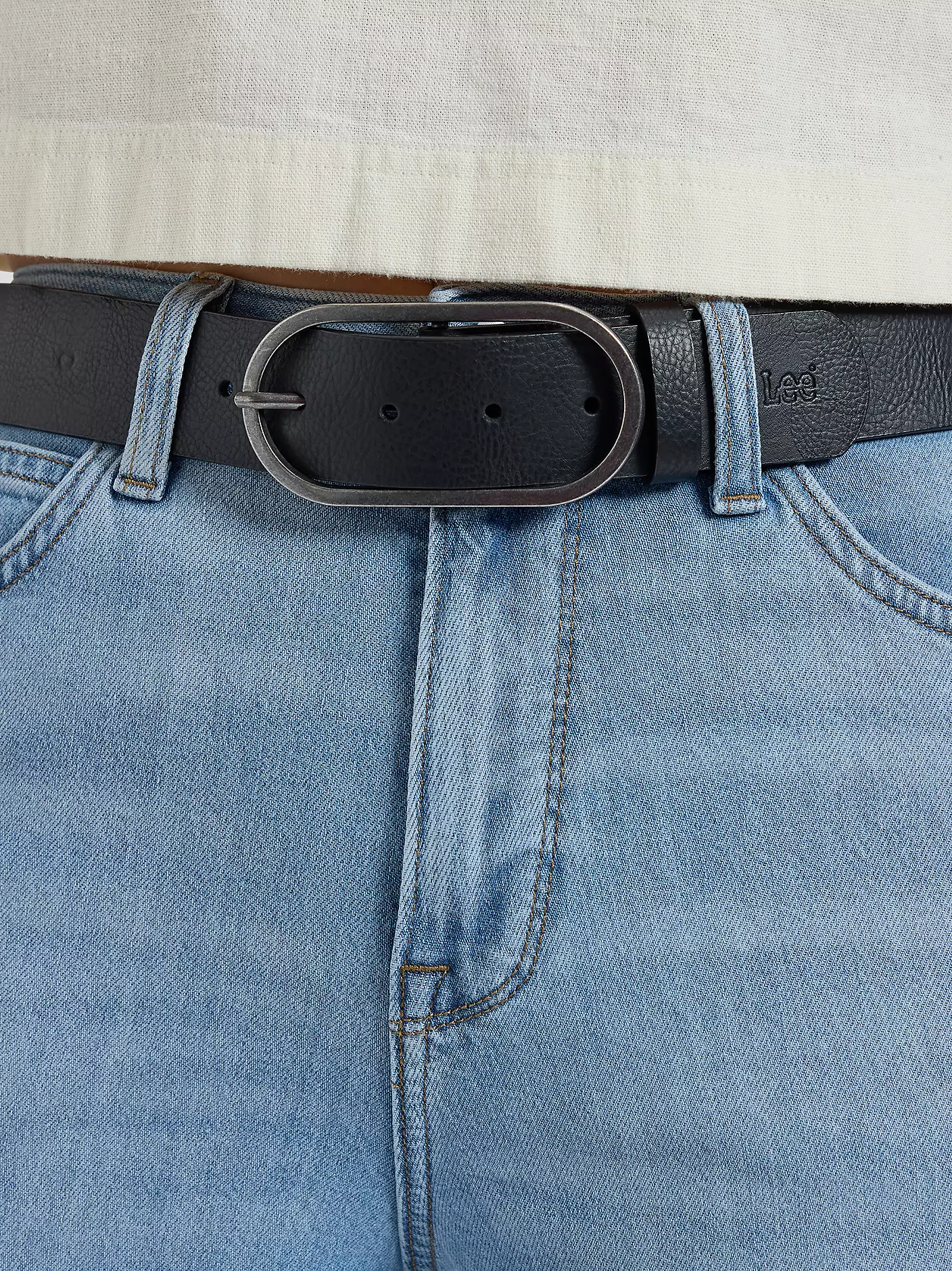DAMSKI PASEK LEE LADY LEE BELT BLACK 112372700