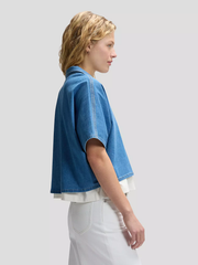 DAMSKIE KOSZULA JEANSOWA LEE RESORT SHIRT DYE STAR 112378744