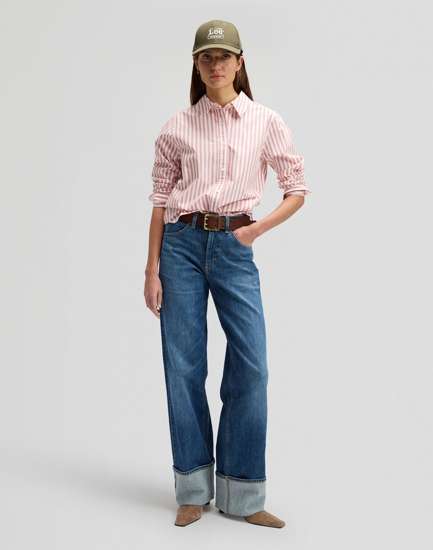 DAMSKIE KOSZULA LEE CLASSIC SHIRT MALLORY STRIPE 112376965
