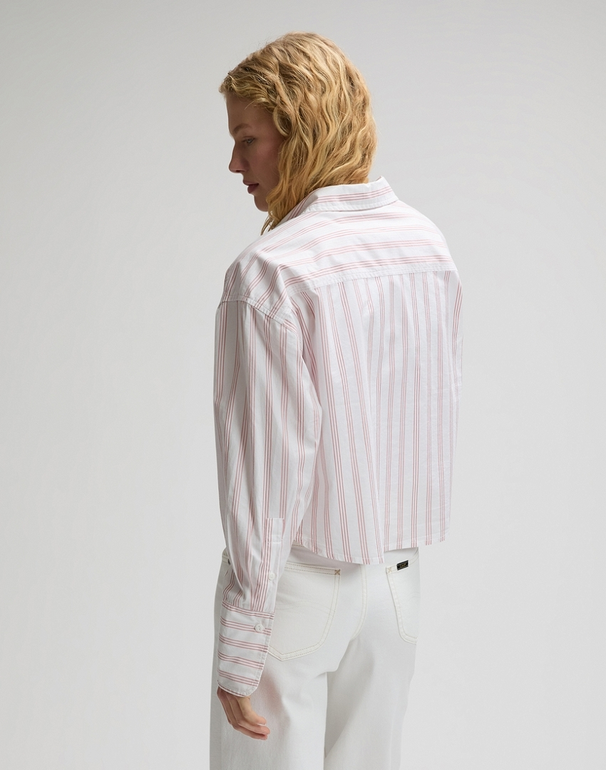 DAMSKIE KOSZULA LEE CUFFED SHIRT MALLORY STRIPE 112378893