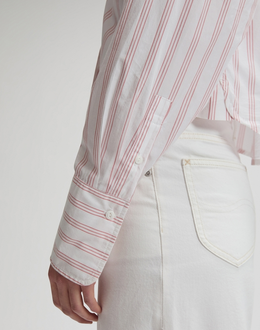 DAMSKIE KOSZULA LEE CUFFED SHIRT MALLORY STRIPE 112378893
