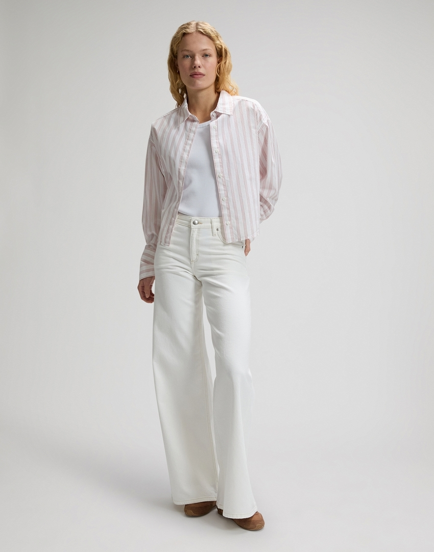 DAMSKIE KOSZULA LEE CUFFED SHIRT MALLORY STRIPE 112378893