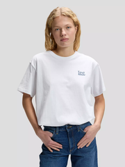 DAMSKIE KOSZULKA LEE MODERN MAKER TEE BRIGHT WHITE 112377785