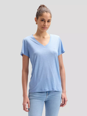 DAMSKIE KOSZULKA LEE V NECK TEE HALOGEN 112377023