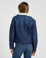 DAMSKIE KURTKA JEANSOWA LEE SHERPA RIDER JKT SHES A TEN 112370871