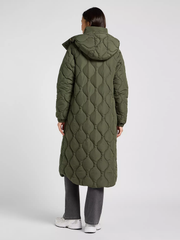 DAMSKIE KURTKA LEE LONG PUFFER OAK MOSS 112370874