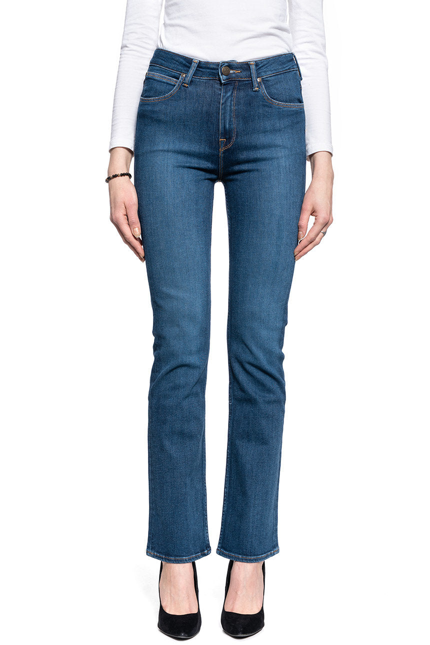 DAMSKIE SPODNIE JEANSOWE LEE BREESE BOOT DARK BRISTOL L31TNCXU 112107294