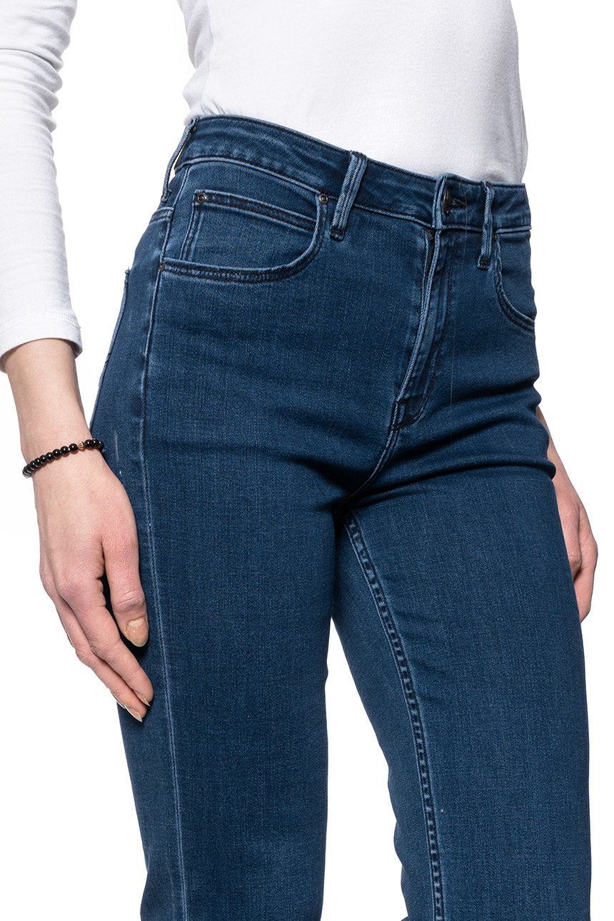 DAMSKIE SPODNIE JEANSOWE LEE BREESE DARK JONI L32YPHWV 112107749