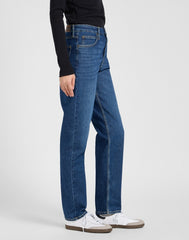 Damskie Spodnie Jeansowe Lee Carol Denim Stacks 112370933