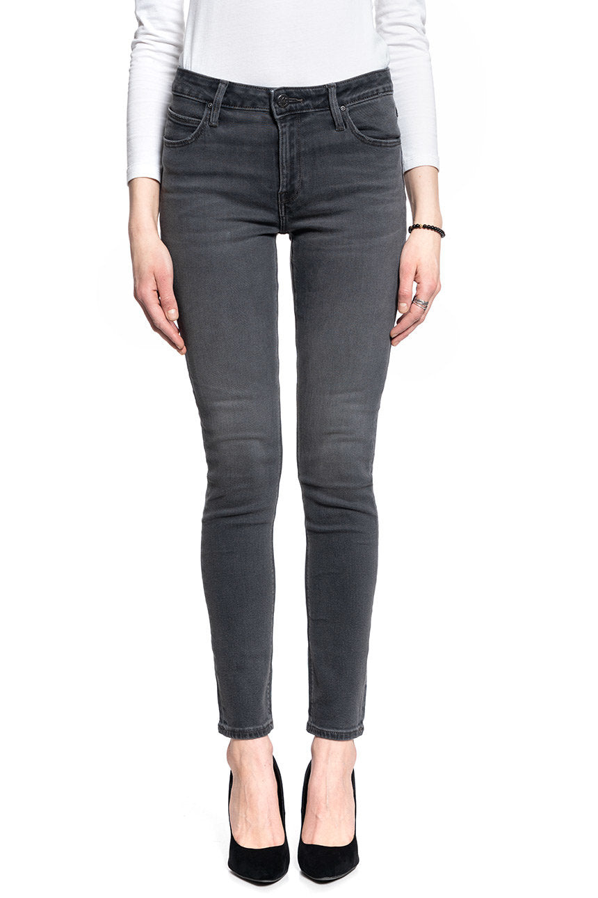 DAMSKIE SPODNIE JEANSOWE LEE ELLY BLACK FLOW L305CPRW 112105969
