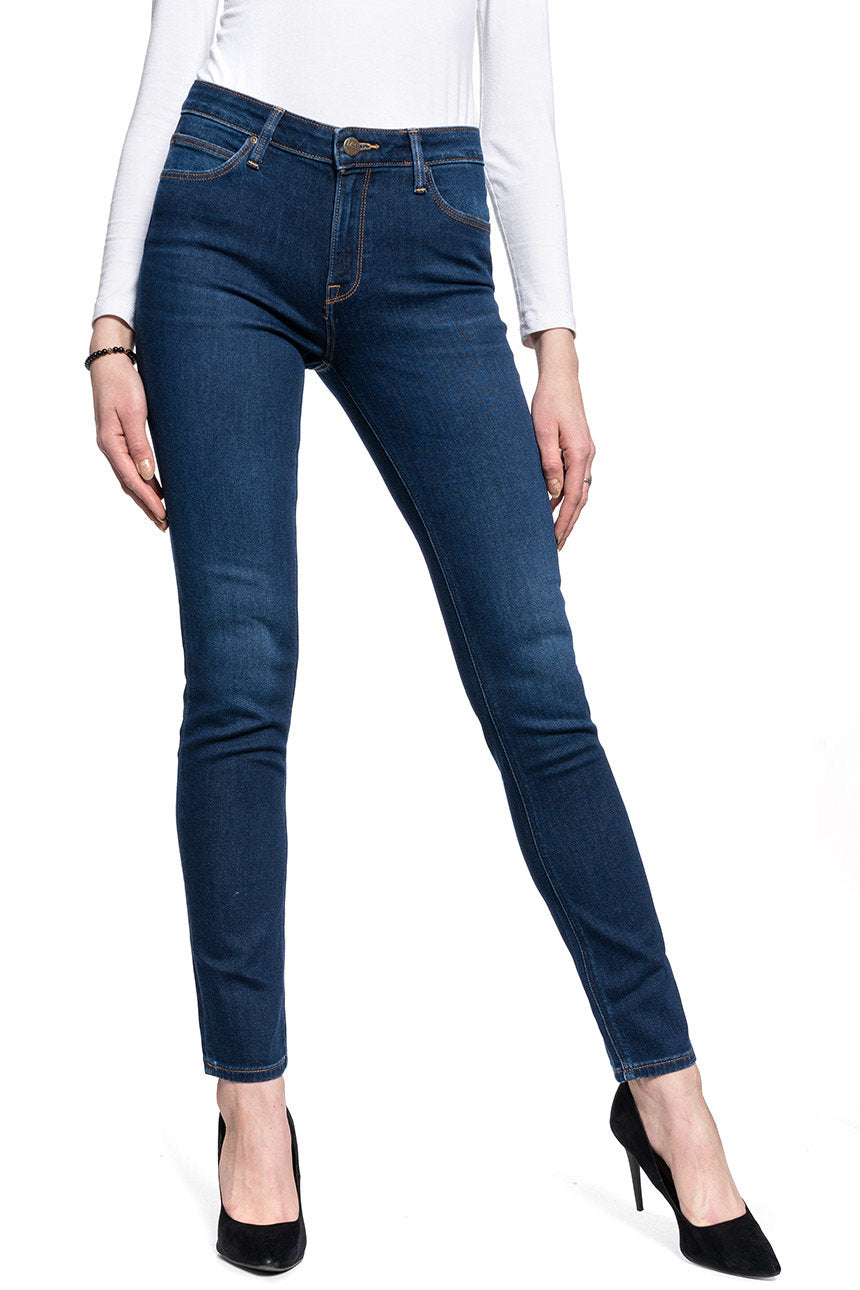 Damskie Spodnie Jeansowe Lee Elly Dark Rook L305NOXE 112106131
