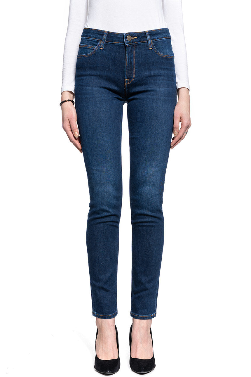 Damskie Spodnie Jeansowe Lee Elly Dark Rook L305NOXE 112106131