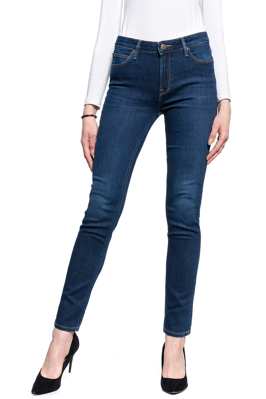 Damskie Spodnie Jeansowe Lee Elly Dark Rook L305NOXE 112106131