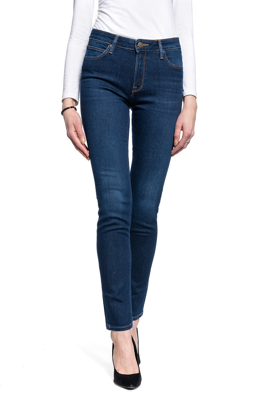 Damskie Spodnie Jeansowe Lee Elly Dark Rook L305NOXE 112106131