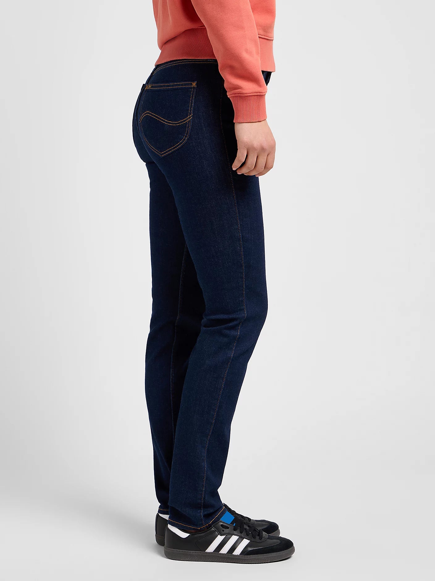 Damskie Spodnie Jeansowe Lee Elly Slim Straight L305HA45 112106045