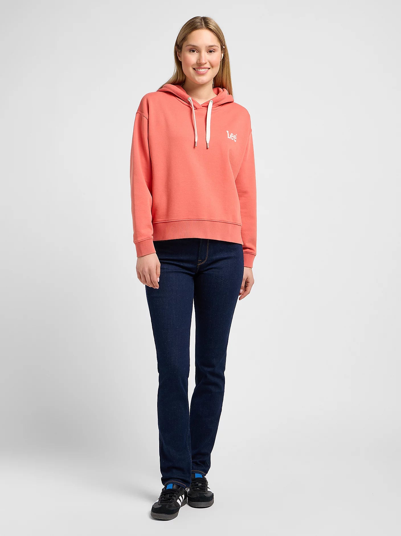 Damskie Spodnie Jeansowe Lee Elly Slim Straight L305HA45 112106045