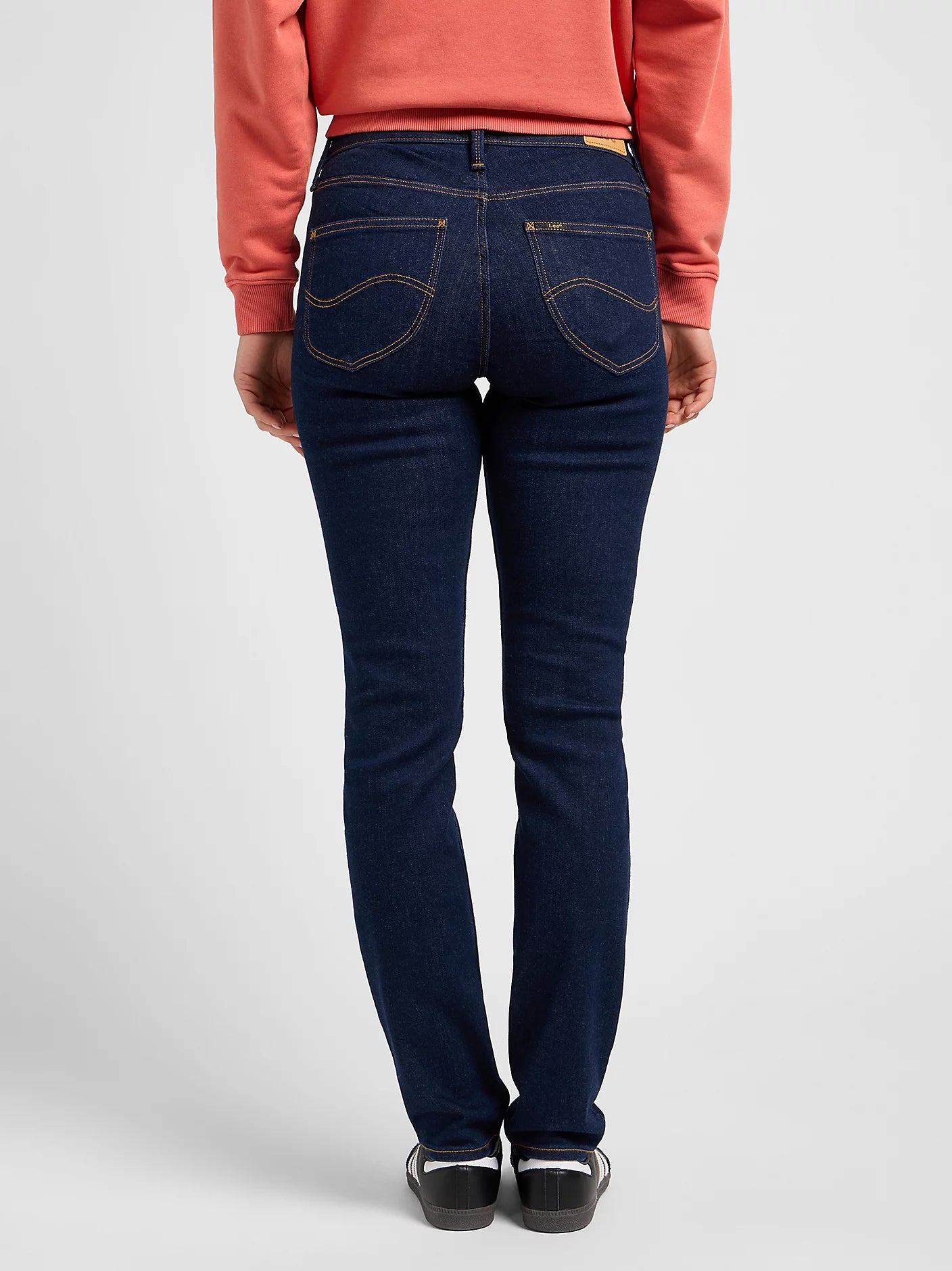 Damskie Spodnie Jeansowe Lee Elly Slim Straight L305HA45 112106045
