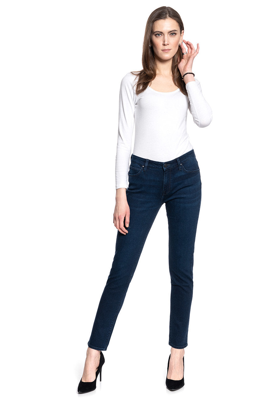 DAMSKIE SPODNIE JEANSOWE LEE Elly WASHED COWES L305MRNN 112106120