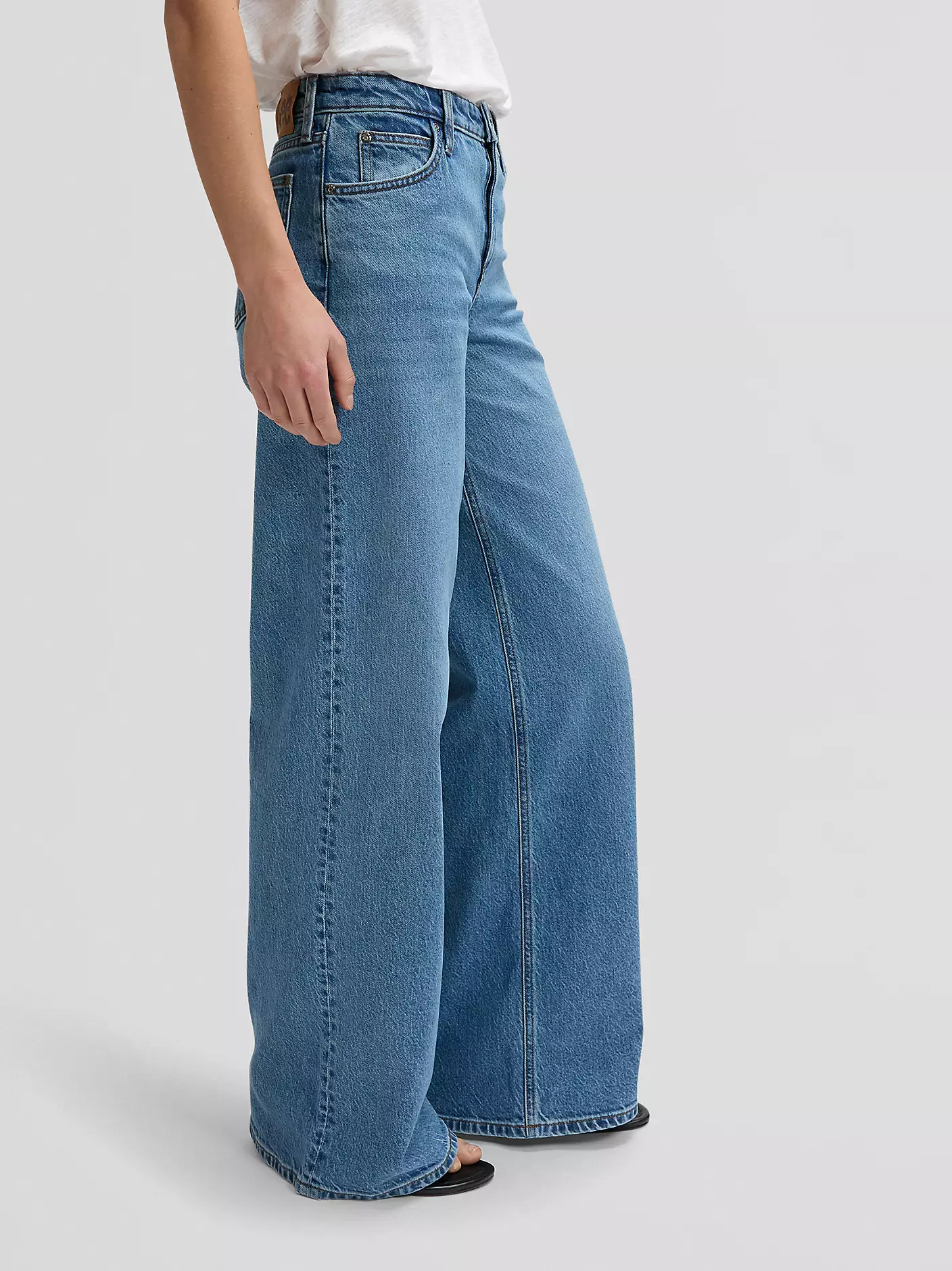 DAMSKIE SPODNIE JEANSOWE LEE HOPE TINTED BLUE 112379307