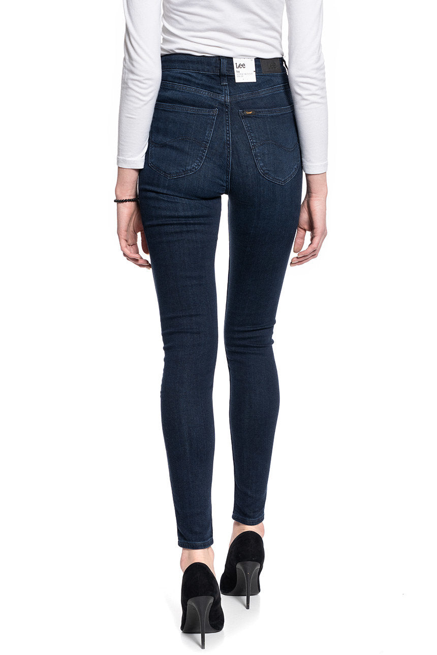 DAMSKIE SPODNIE JEANSOWE LEE Ivy DARK USK L32EKJZP 112107405