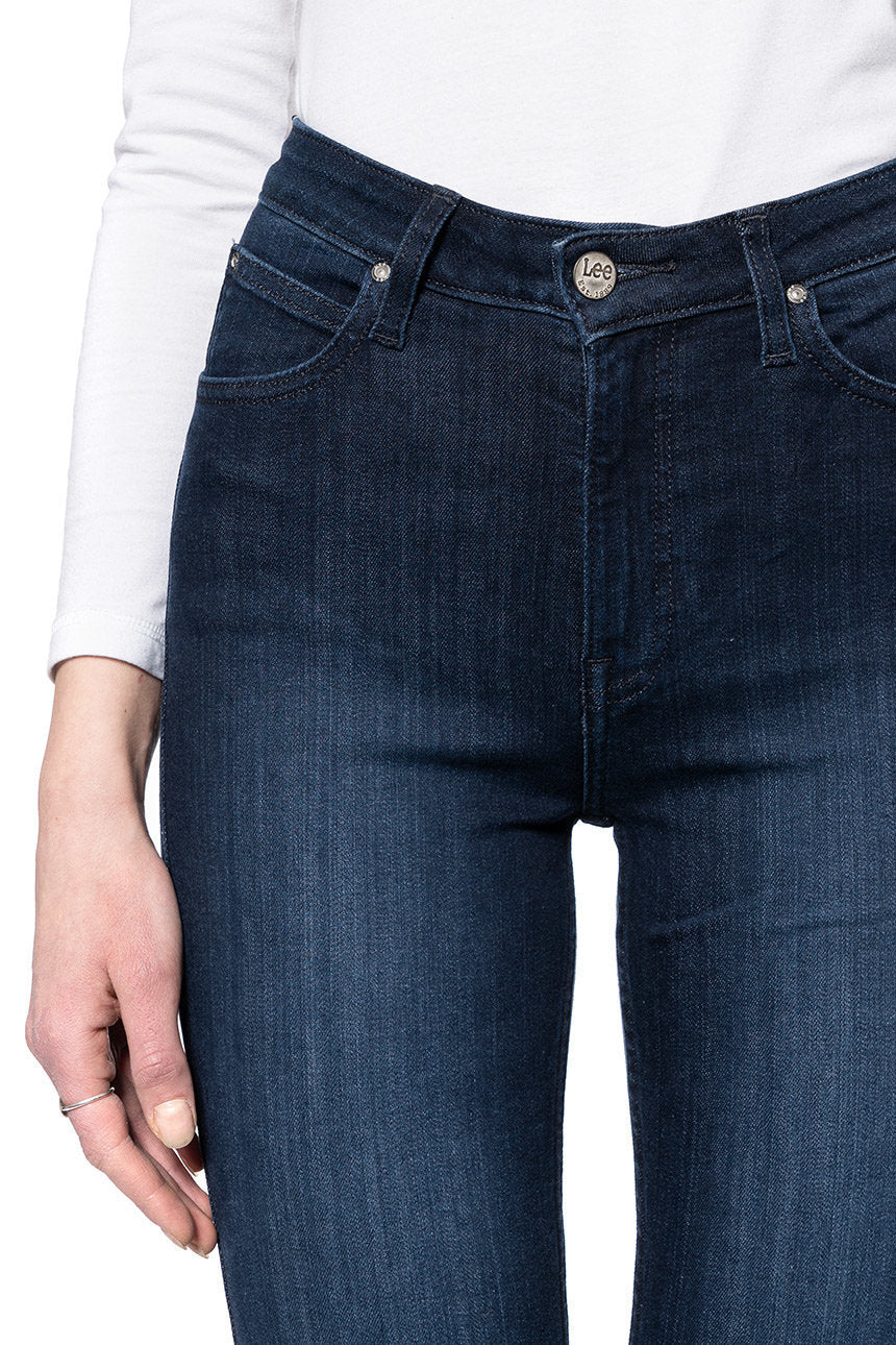 DAMSKIE SPODNIE JEANSOWE LEE Ivy DARK USK L32EKJZP 112107405