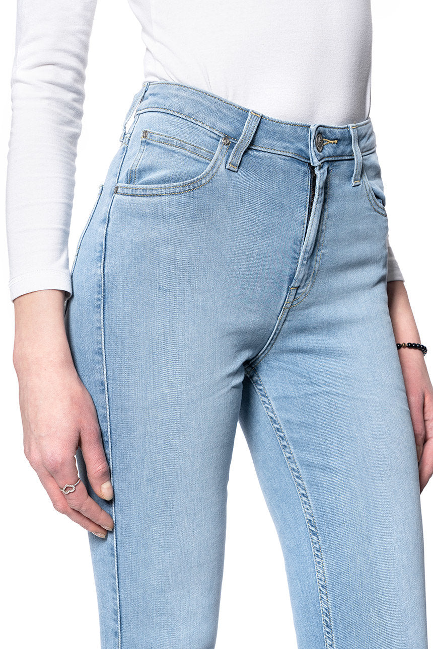 DAMSKIE SPODNIE JEANSOWE LEE Ivy LIGHT BARRY L32EKJZW 112107408