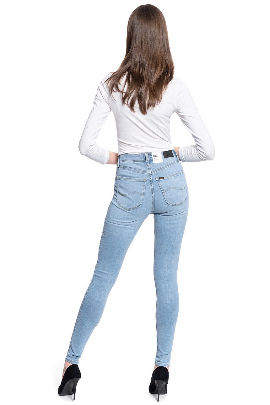 DAMSKIE SPODNIE JEANSOWE LEE Ivy LIGHT BARRY L32EKJZW 112107408