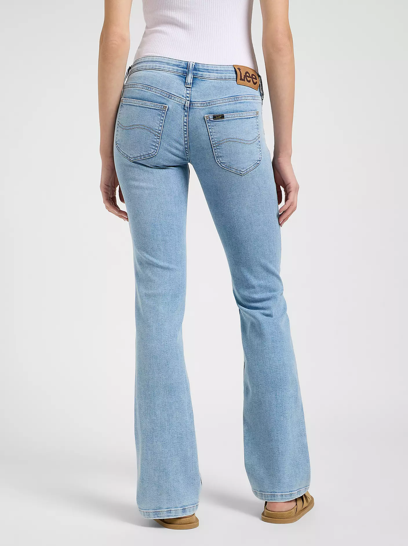 DAMSKIE SPODNIE JEANSOWE LEE JESSICA LIGHT AZUL 112363555