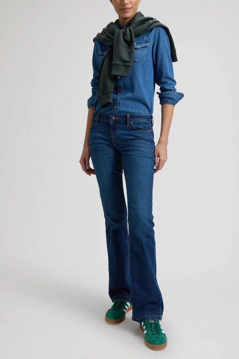 DAMSKIE SPODNIE JEANSOWE LEE JESSICA SUDDEN RAIN 112376707