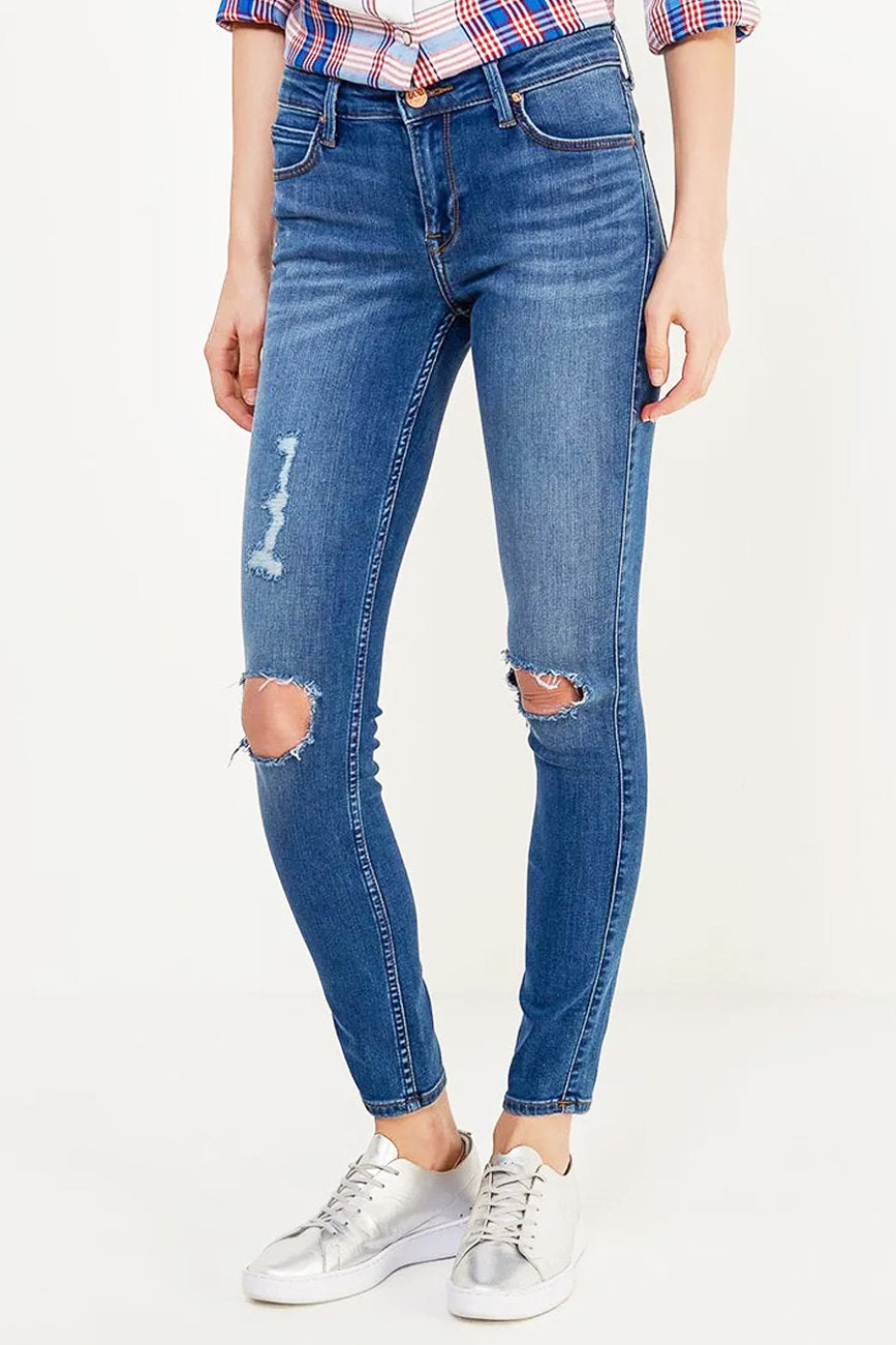 DAMSKIE SPODNIE JEANSOWE LEE JODEE SUPER SKINNY L529HAYW 112112025