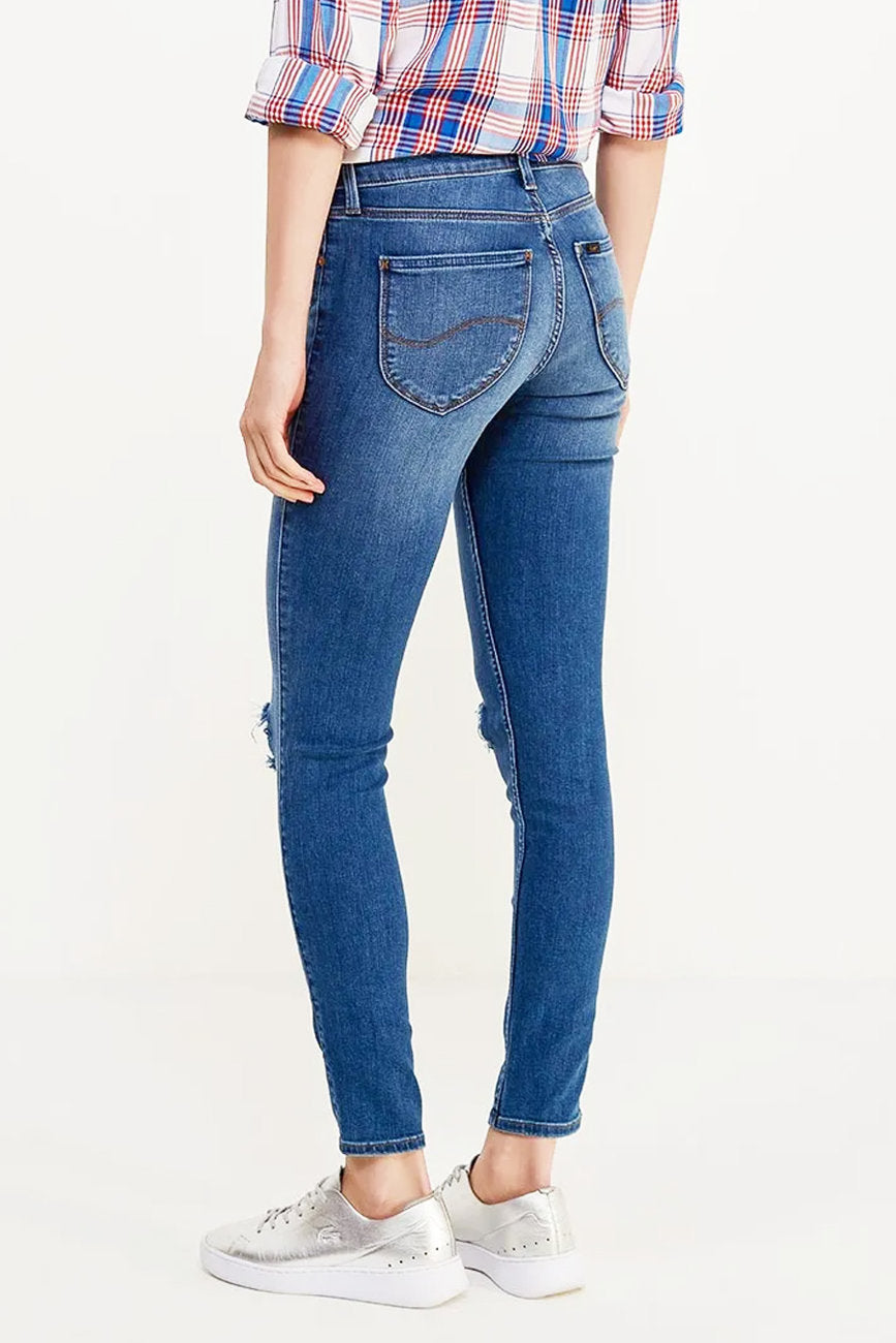 DAMSKIE SPODNIE JEANSOWE LEE JODEE SUPER SKINNY L529HAYW 112112025