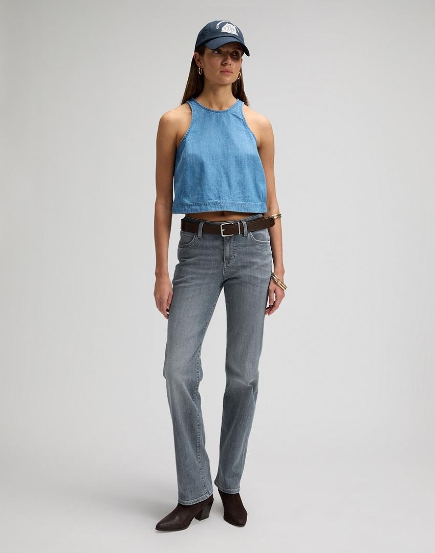 DAMSKIE SPODNIE JEANSOWE LEE LONDON MID FLOOD 112378906