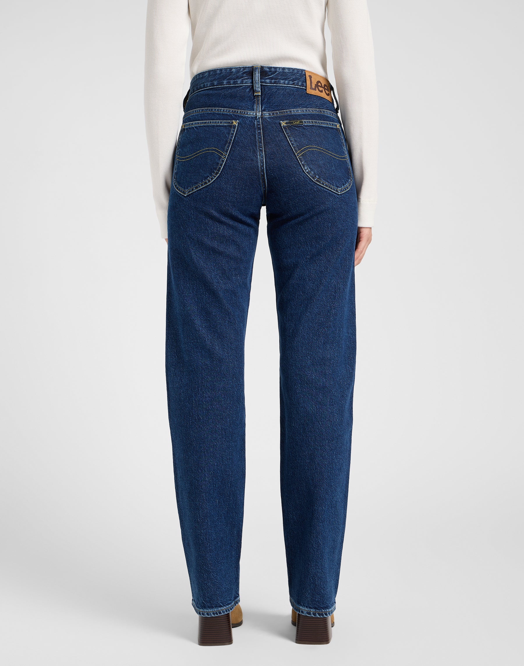 Spodnie Damskie Jeansowe Lee Rider Classic Good Feedback 112370909