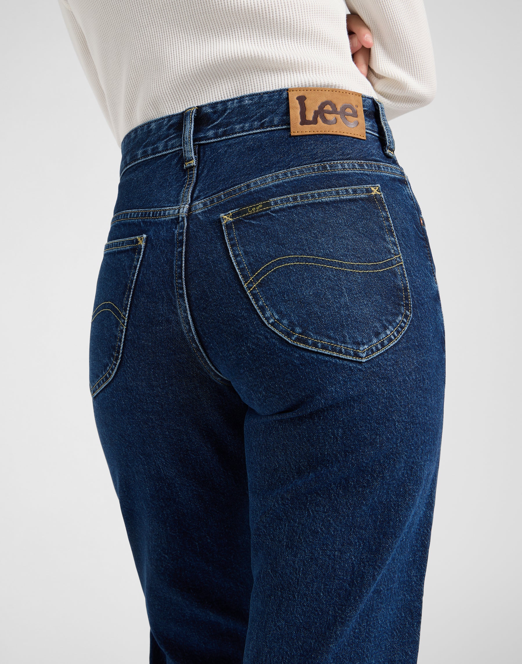 Spodnie Damskie Jeansowe Lee Rider Classic Good Feedback 112370909