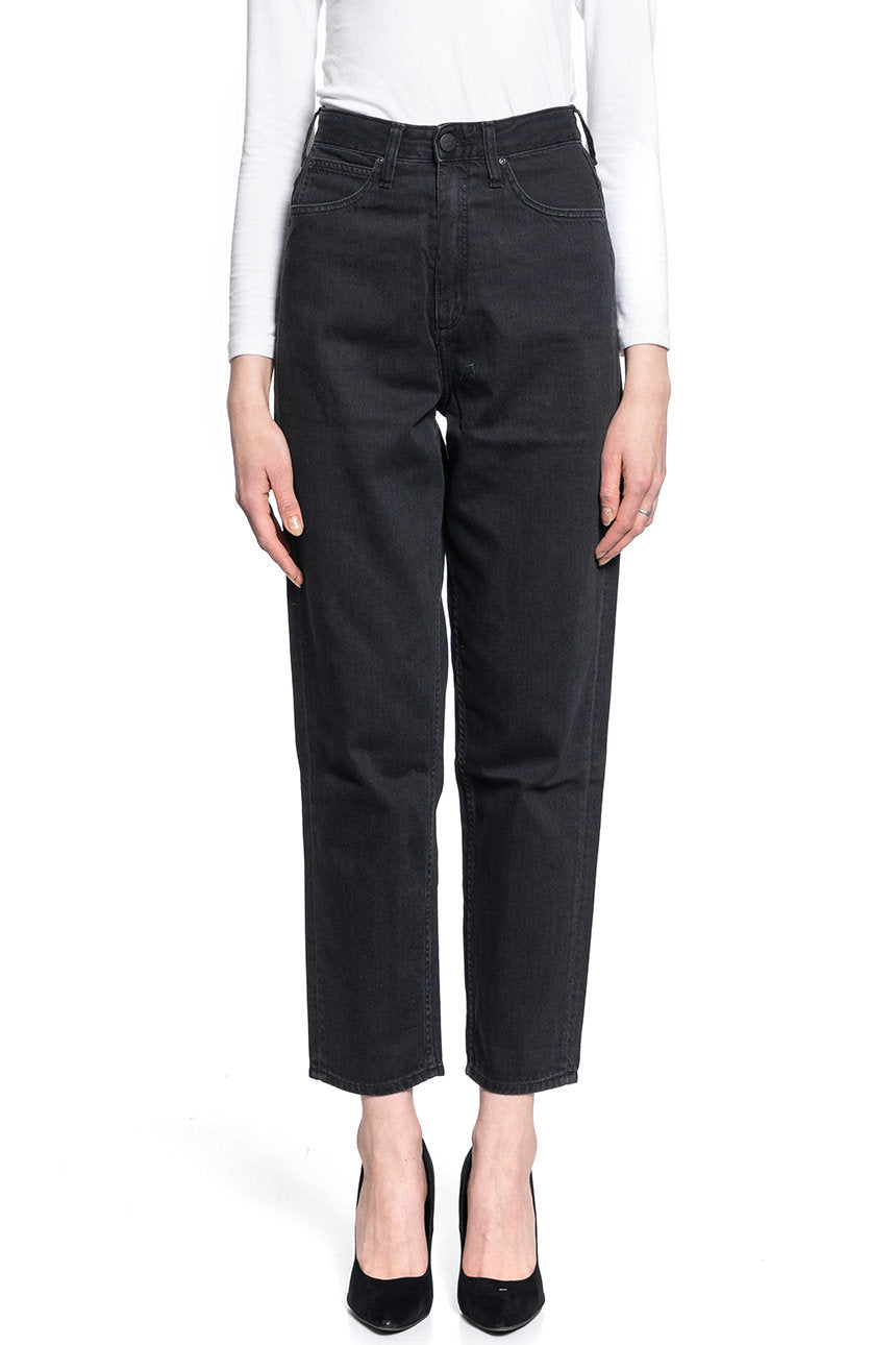 DAMSKIE SPODNIE JEANSOWE LEE STELLA TAPERED BLACK DUNS L31JNECY 112107168