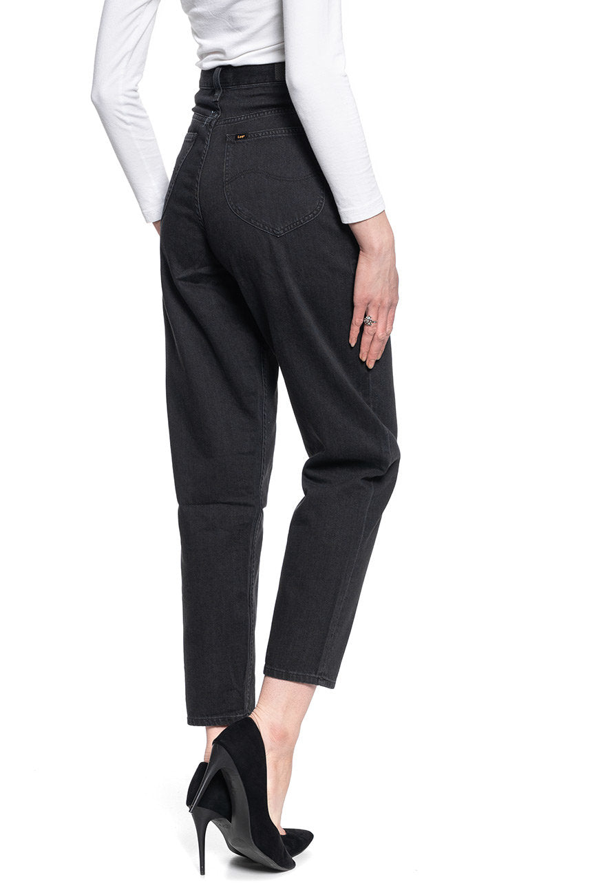 DAMSKIE SPODNIE JEANSOWE LEE STELLA TAPERED BLACK DUNS L31JNECY 112107168
