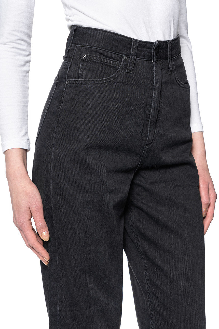 DAMSKIE SPODNIE JEANSOWE LEE STELLA TAPERED BLACK DUNS L31JNECY 112107168