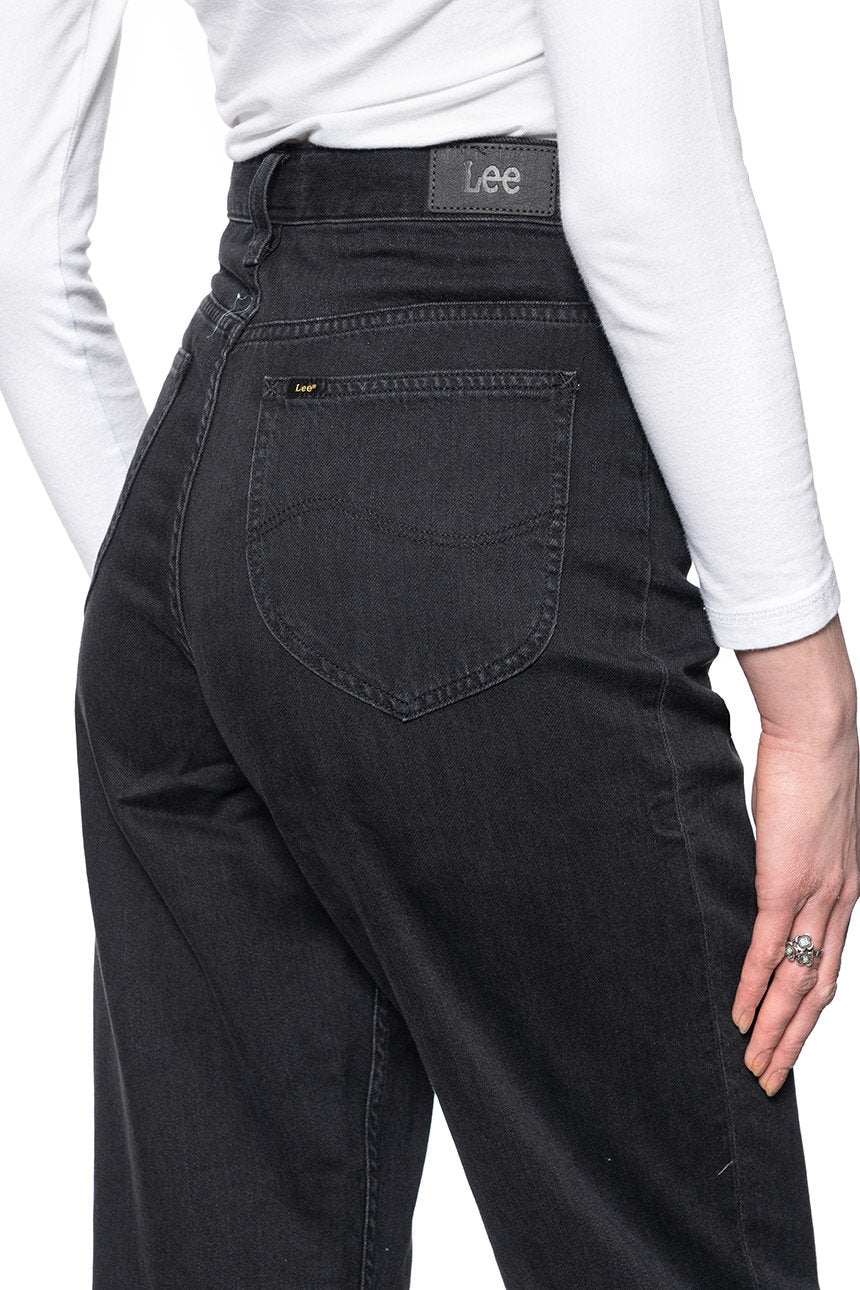 DAMSKIE SPODNIE JEANSOWE LEE STELLA TAPERED BLACK DUNS L31JNECY 112107168