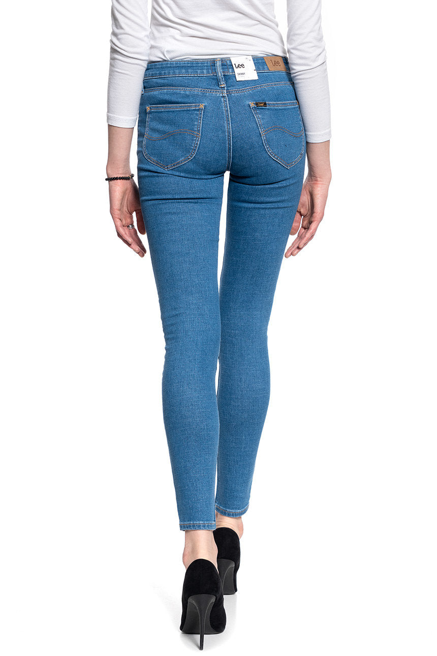 DAMSKIE SPODNIE JEANSOWE LEE Scarlett CLEAN OREGON L526PQXS 112111816