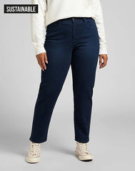DAMSKIE SPODNIE JEANSOWE LEE Stella Tapered Plus DARK EVITA L31LPVYY 112139856