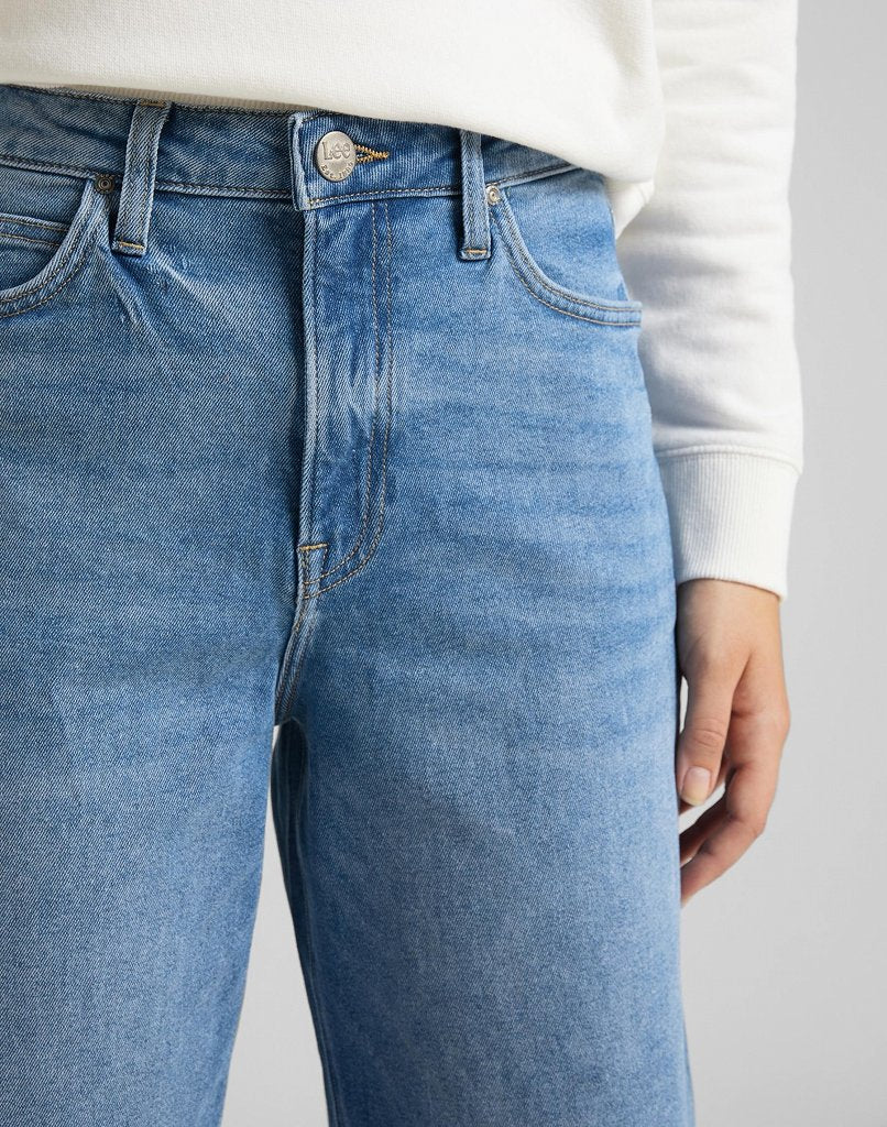 DAMSKIE SPODNIE JEANSOWE LEE Wide Leg LIGHT LUNA L30SLTYX 112106642