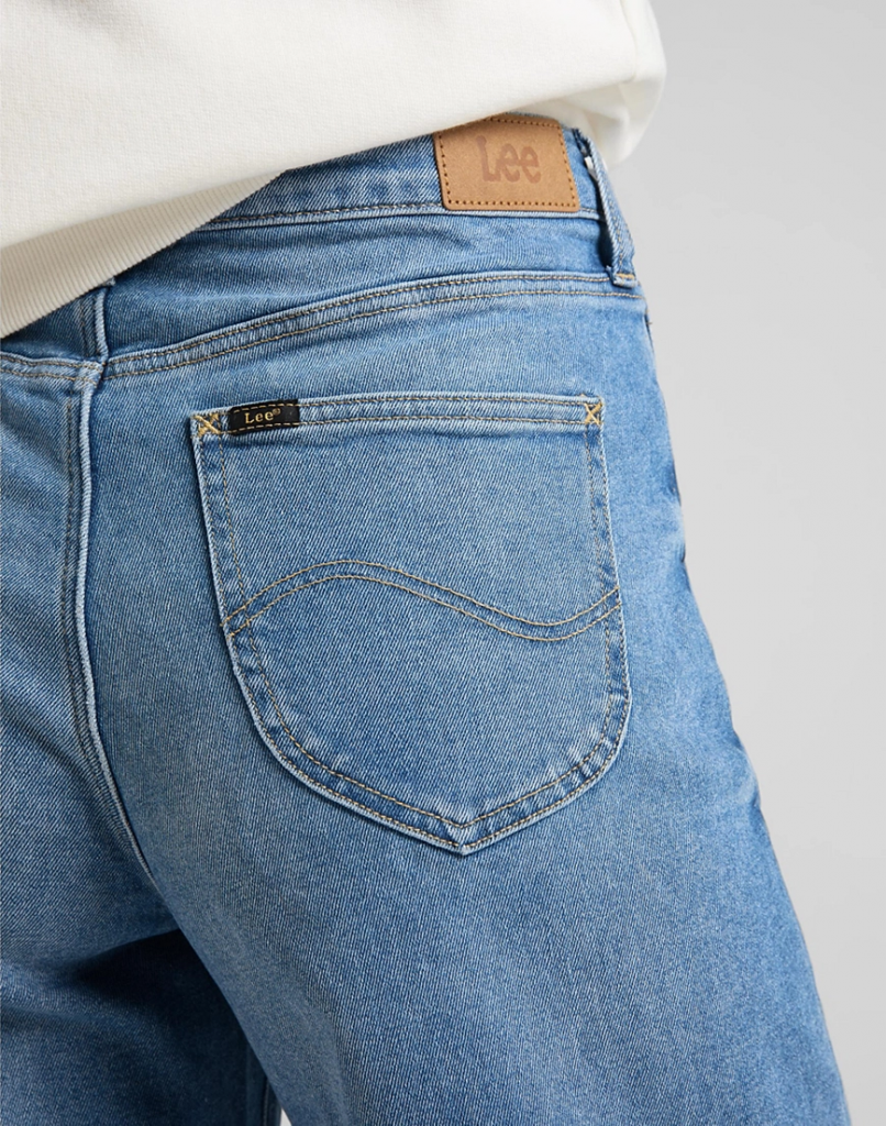 DAMSKIE SPODNIE JEANSOWE LEE Wide Leg LIGHT LUNA L30SLTYX 112106642
