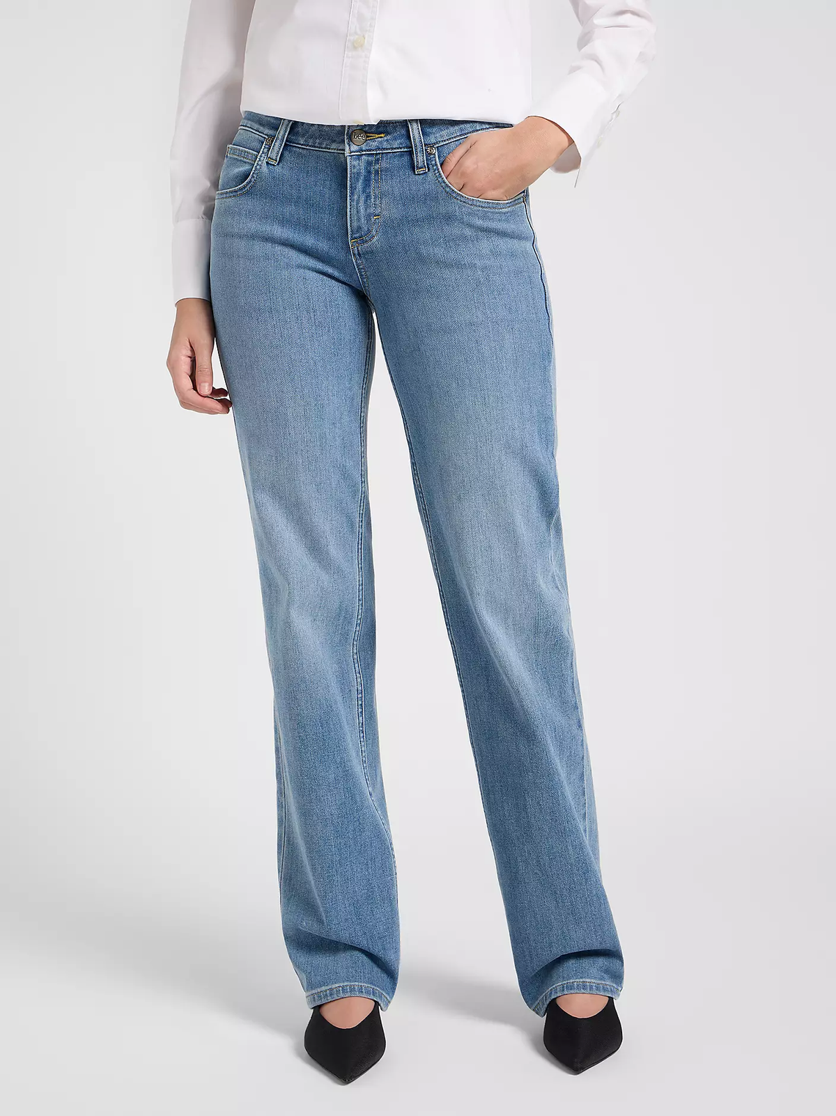 DAMSKIE SPODNIE JEANSOWE LEE ZOE NEXT HORIZON 112370886
