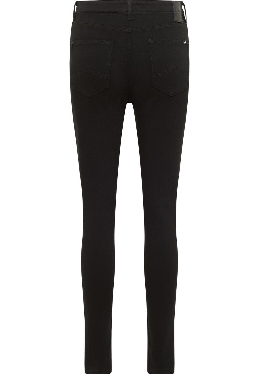 DAMSKIE SPODNIE JEANSOWE MUSTANG GEORGIA SUPER SKINNY DENIM BLACK 1013575 4000 940
