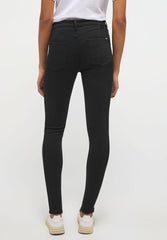 DAMSKIE SPODNIE JEANSOWE MUSTANG GEORGIA SUPER SKINNY DENIM BLACK 1013575 4000 940