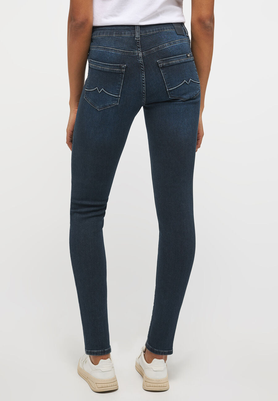 Spodnie Jeansowe Damskie Mustang Shelby Slim Denim Blue 1013582 5000 882