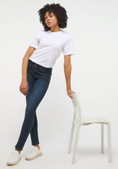 Spodnie Jeansowe Damskie Mustang Shelby Slim Denim Blue 1013582 5000 882