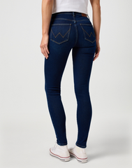 DAMSKIE SPODNIE JEANSOWE WRANGLER HIGH SKINNY CLASSIC INDIGO 112362301