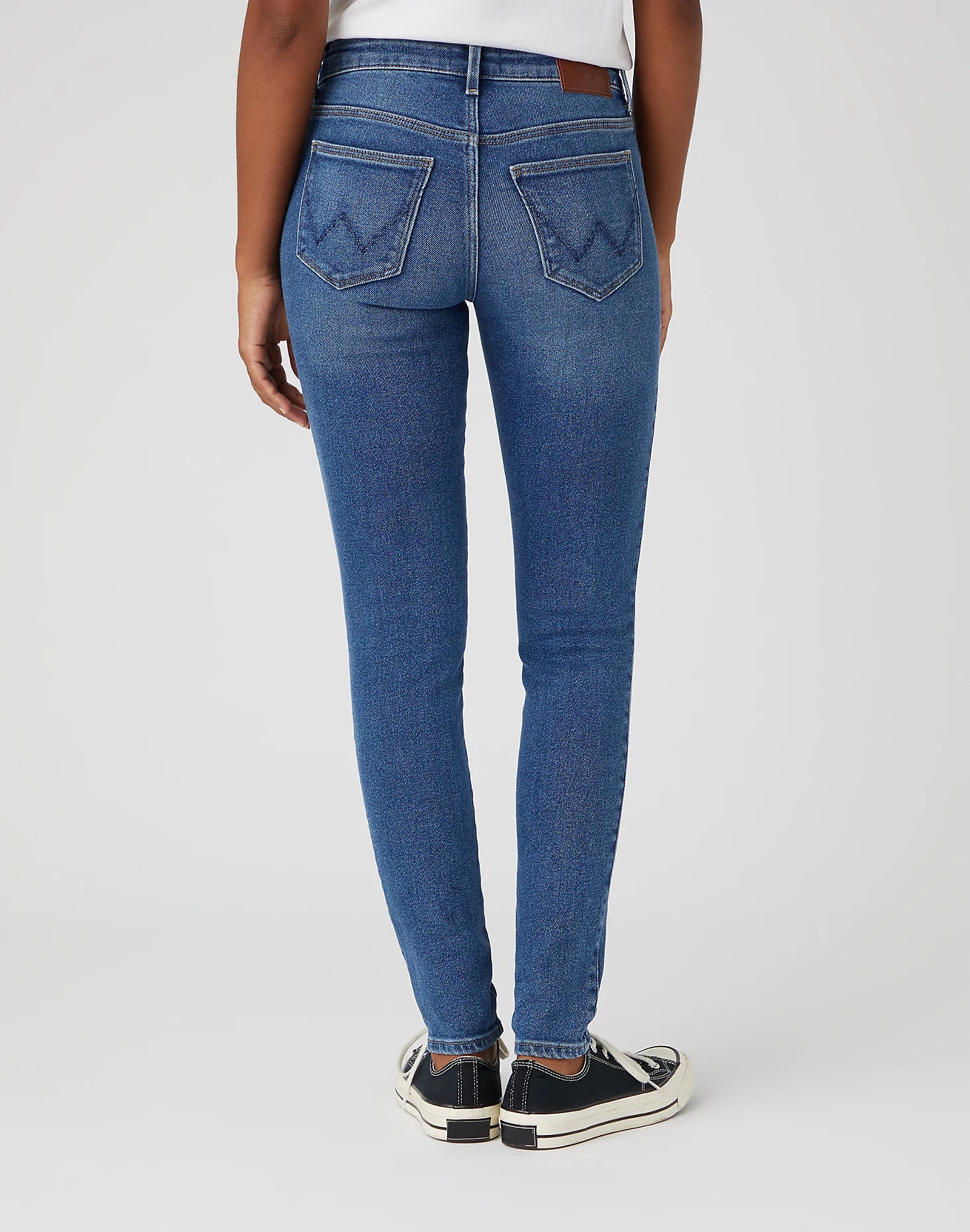 DAMSKIE SPODNIE JEANSOWE WRANGLER SKINNY AIRBLUE W28K-TX-386 112141288